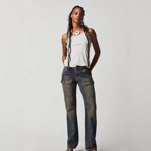 We The Free Dream Maker Relaxed Mid-Rise Jeans size 29 NWT